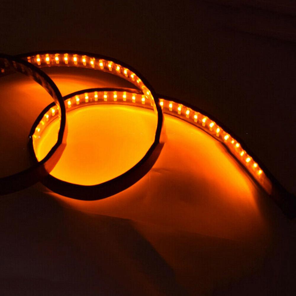 60 Inch Car LED Tailgate Light Bar Triple-Row Waterproof Light Turn Signal Brake Light Reverse Light for Truck Pickup Van