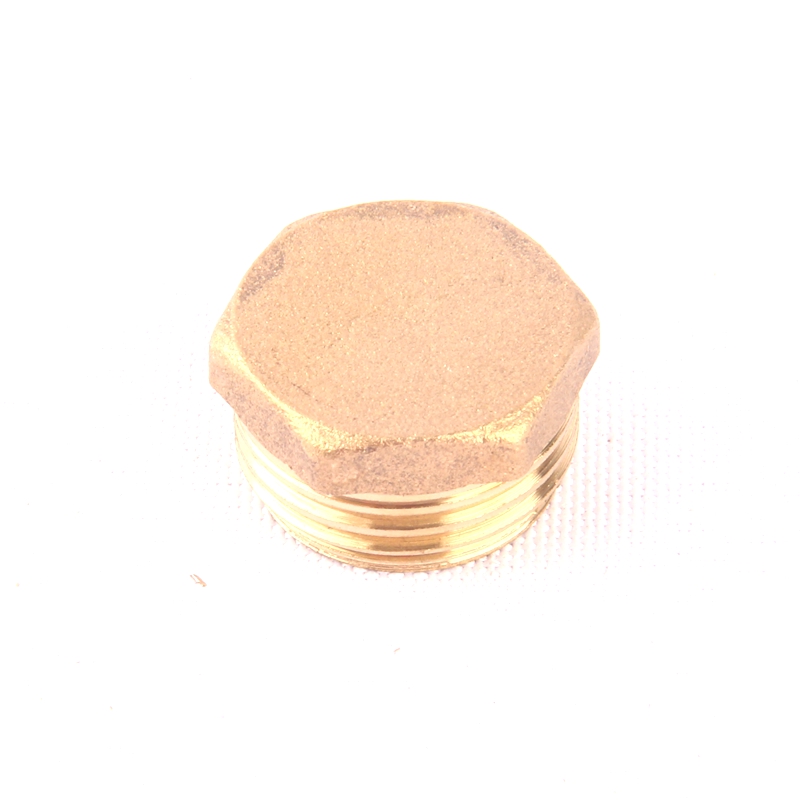 5pcs 1/2 Inch Male Thread Copper Hose Plug Garden Irrigation Copper End Cap Plumbing Fittings