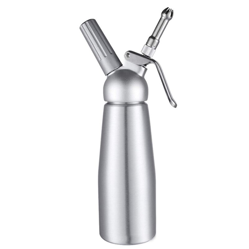 Whipped Cream Dispenser Stainless Steel 500ML Capacity Canister Homemade Whipped Cream Maker