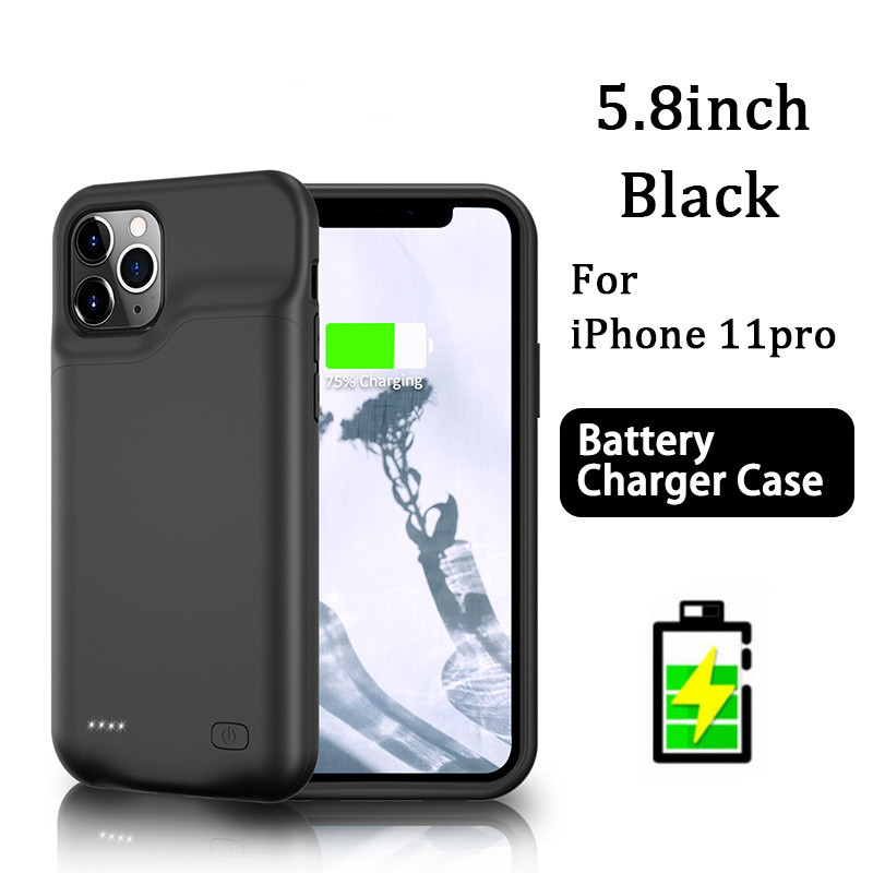 Custodia potenza Banca per iPhone 13 12 pro Max 12 mini 11 pro Max XR XS Max coperchio per caricabatterie ultra sottile per iphone 6 7 8 più SE2