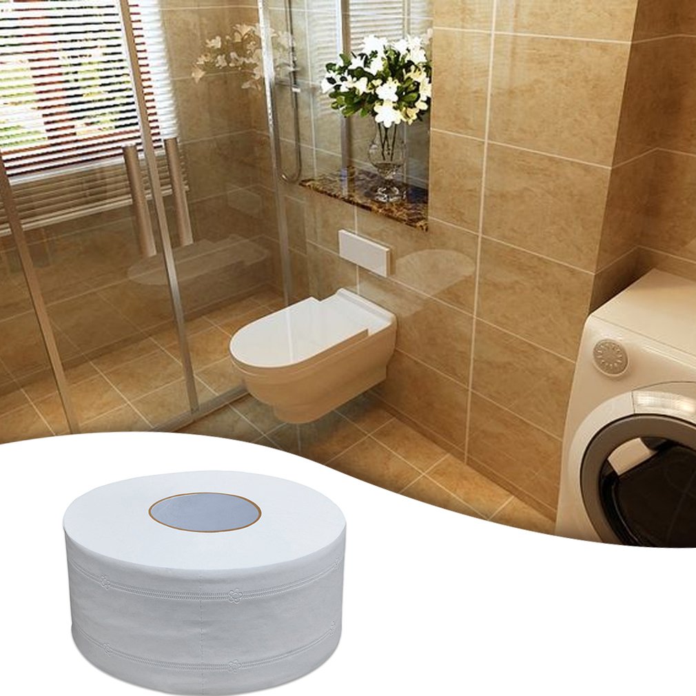 Rouleau Commercial papier grand rouleau papier pâte de bois rouleau papier ménage papier toilette hôtel serviettes en papier hygiénique 1 rouleau