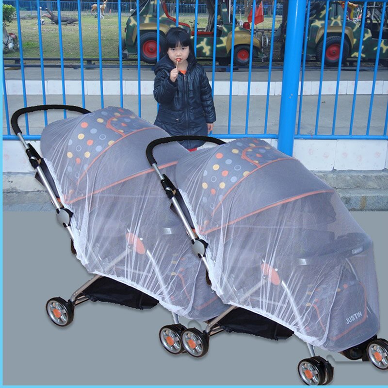 Gorąca sprzedaż detaliczna modne niemowlęta wózek dziecięcy moskitiera powozik wózek ochraniacz wózek latać komar owad błąd pokrywa