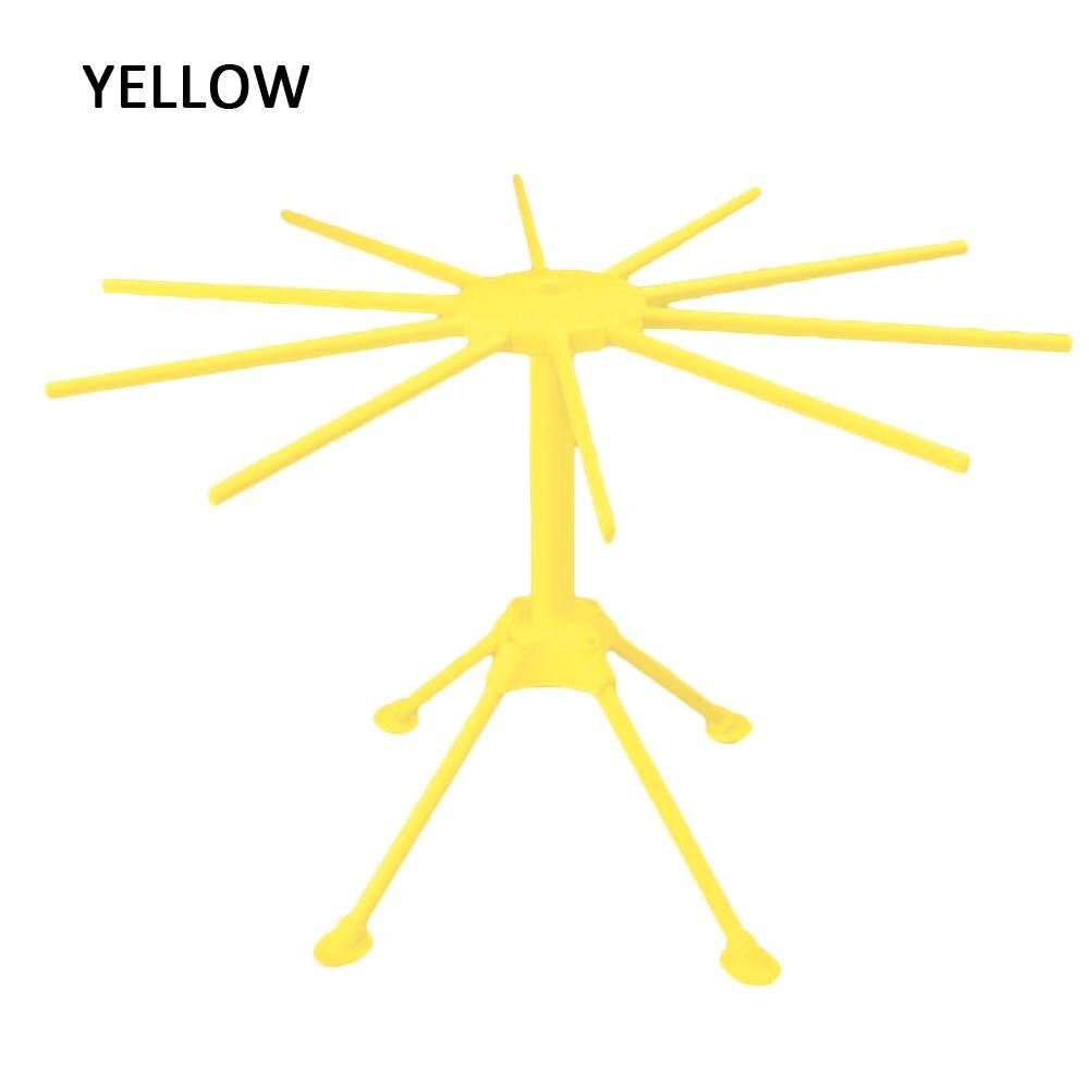 Estante colgante para secar secador, soporte desmontable de rejilla de secado de Pasta, soporte para secado de fideos, herramienta para hornear pan de 3 colores ABS seco, estera de red de refrigeración: Yellow