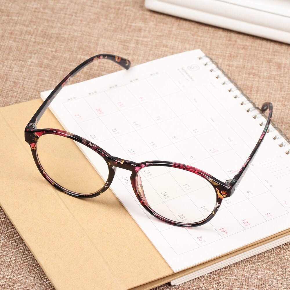 Retro Cat Eye Glasses Frame Faceted Crystal Eyeglasses Can Be Equipped with Myopia Glasses Vintage Women Eyeglass Frame