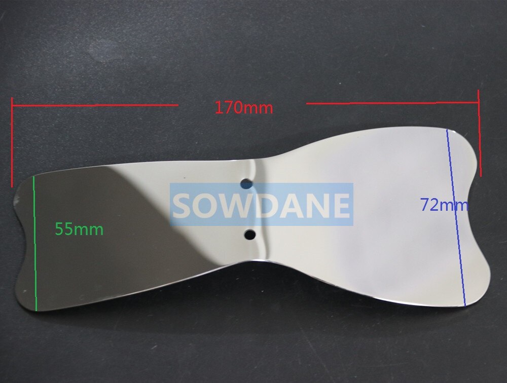 3 pièces/2 pièces ensemble dentaire orthodontique dents blanchissant photographique miroir réflecteur miroir Double face Instrument outil: 2 pieces B