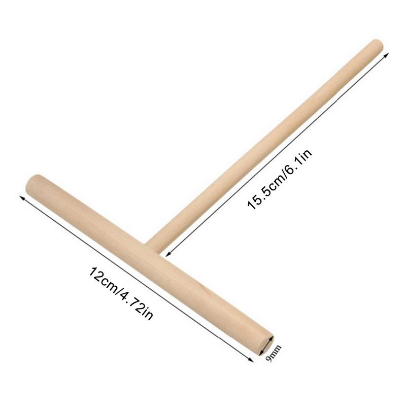 T Shape Egg Baking Tool Crepe Pancake Batter Spreader Pancake Making Pie Tools Batter Spreader Pancake Making, Kitchen Tool