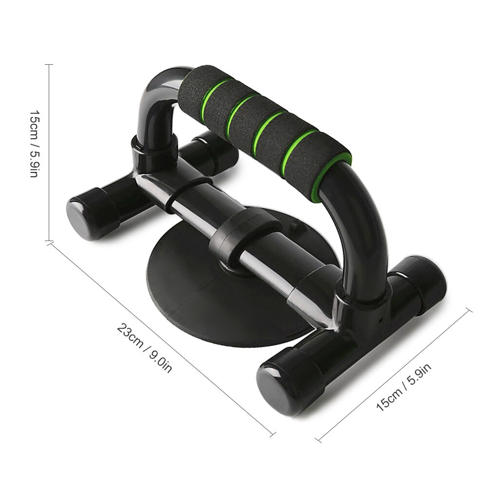 Push Up Stands with Sucker 2-in-1 Dual Purpose Push Up Bars Sit Up Bars for Home Gym Workout Fitness Equipment