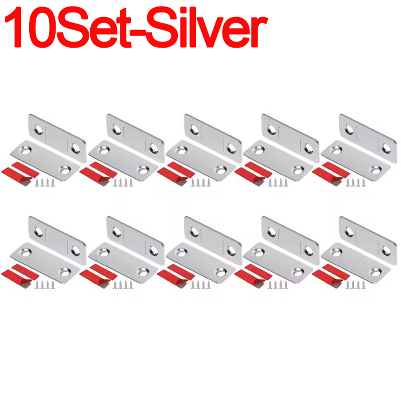 20/1Set Strong Magnetic Cabinet Catches Invisible Magnets Door Stopper Patch Adhesive Furniture Drawer Window Door Closer Latch: Blue