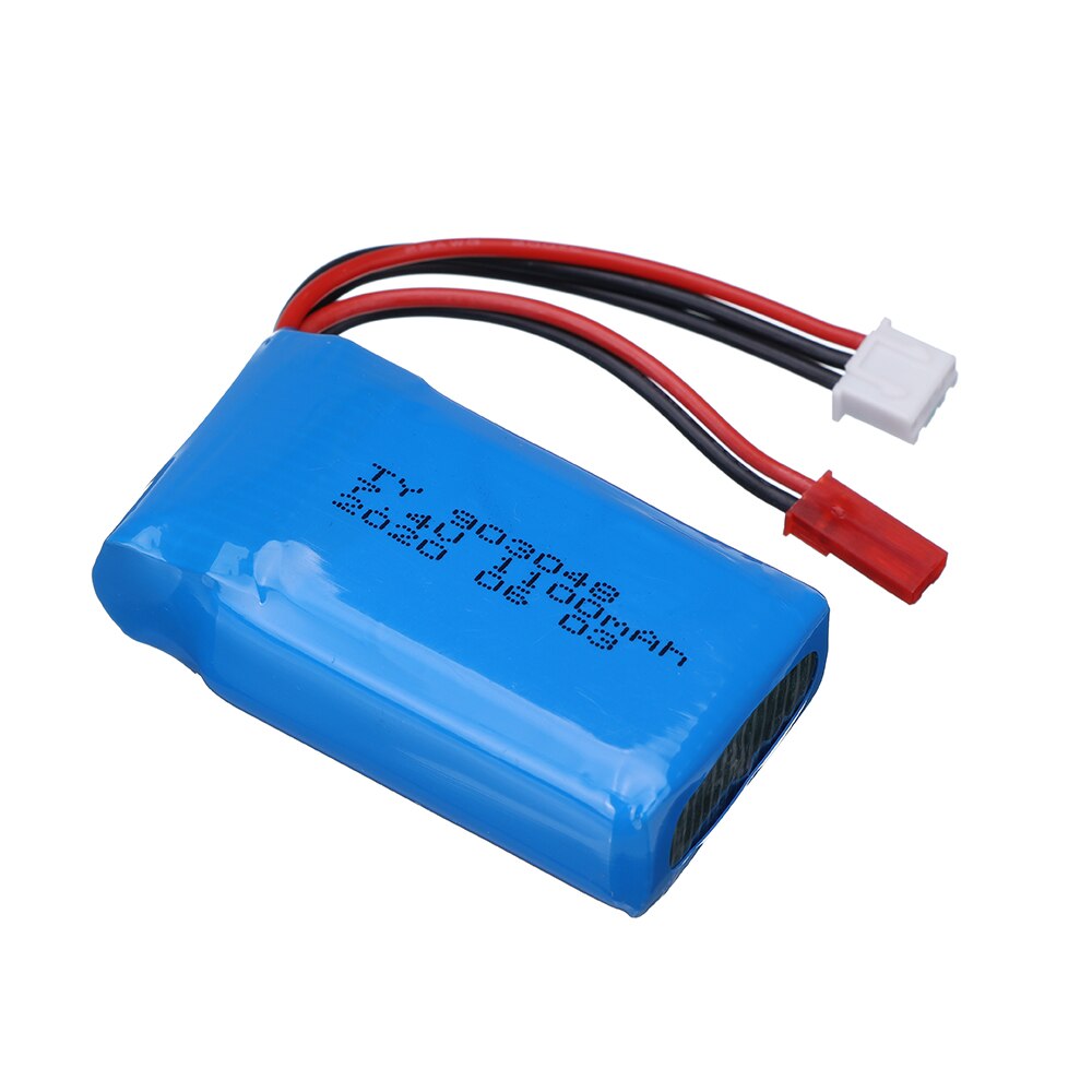 7.4 V baterii na Wltoys A949 A959 A969 A979 K929 1/18 Rc samochodów bateria Lipo 2S 7.4 V 1100 mah 25C 903048 dla Wltoys części do samochodów zdalnie sterowanych