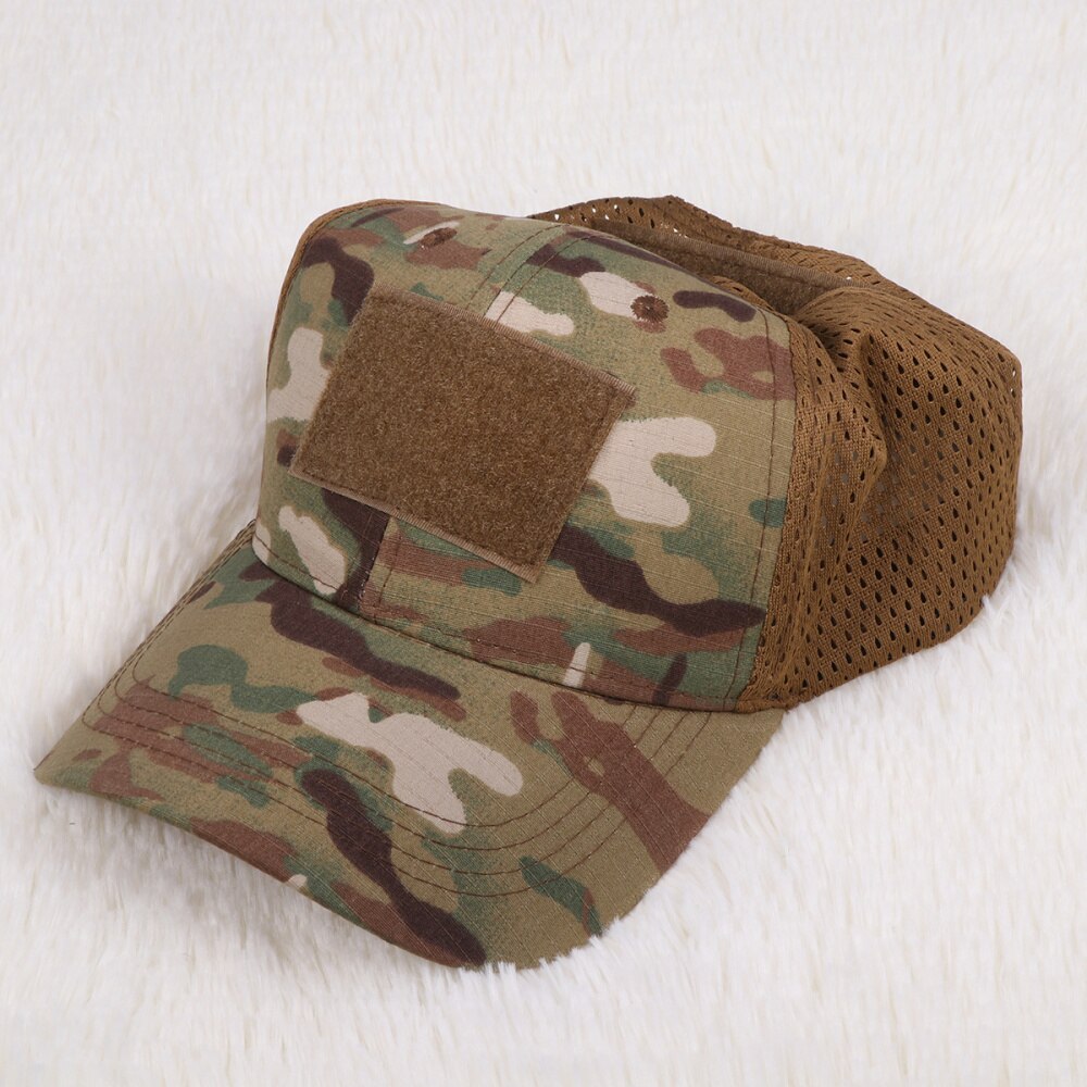 1PC Hook and Loop Cap Hat Hook Patch Baseball Hat for Outdoor (Pattern 2)
