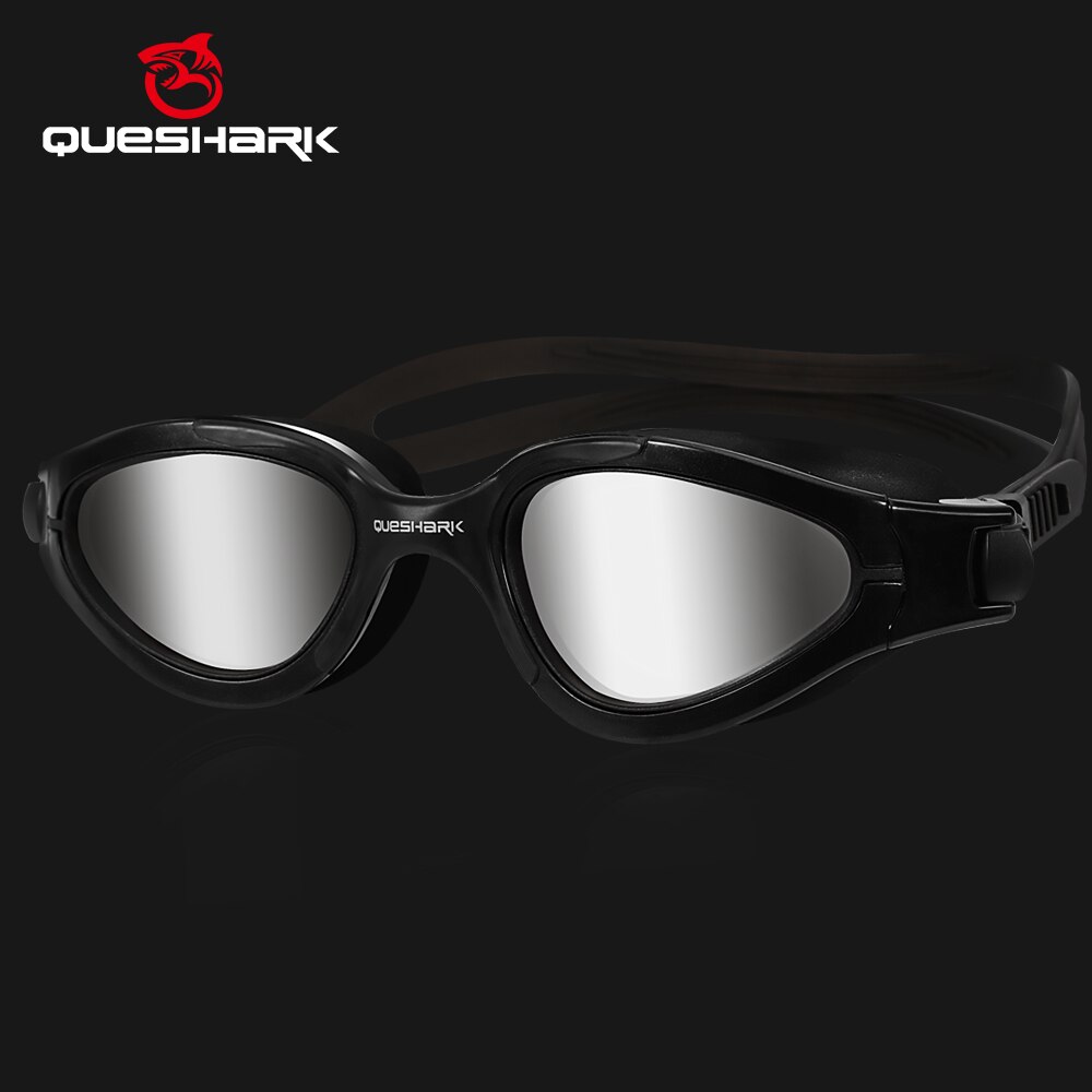 QUESHARK Frauen Männer HD Anti-Nebel UV Schutz Polarisierte Schwimmen Brille Wasser Sport Schwimmen Tauchen Gläser Mit Tragbare Kasten einstellen