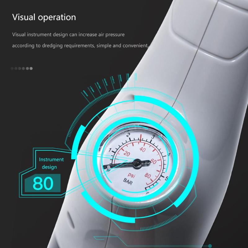 High Pressure Air Drain Blaster Clog Dredge Clogged Remover Toilet Plunger Bathroom Kitchen Sink Drain Blaster