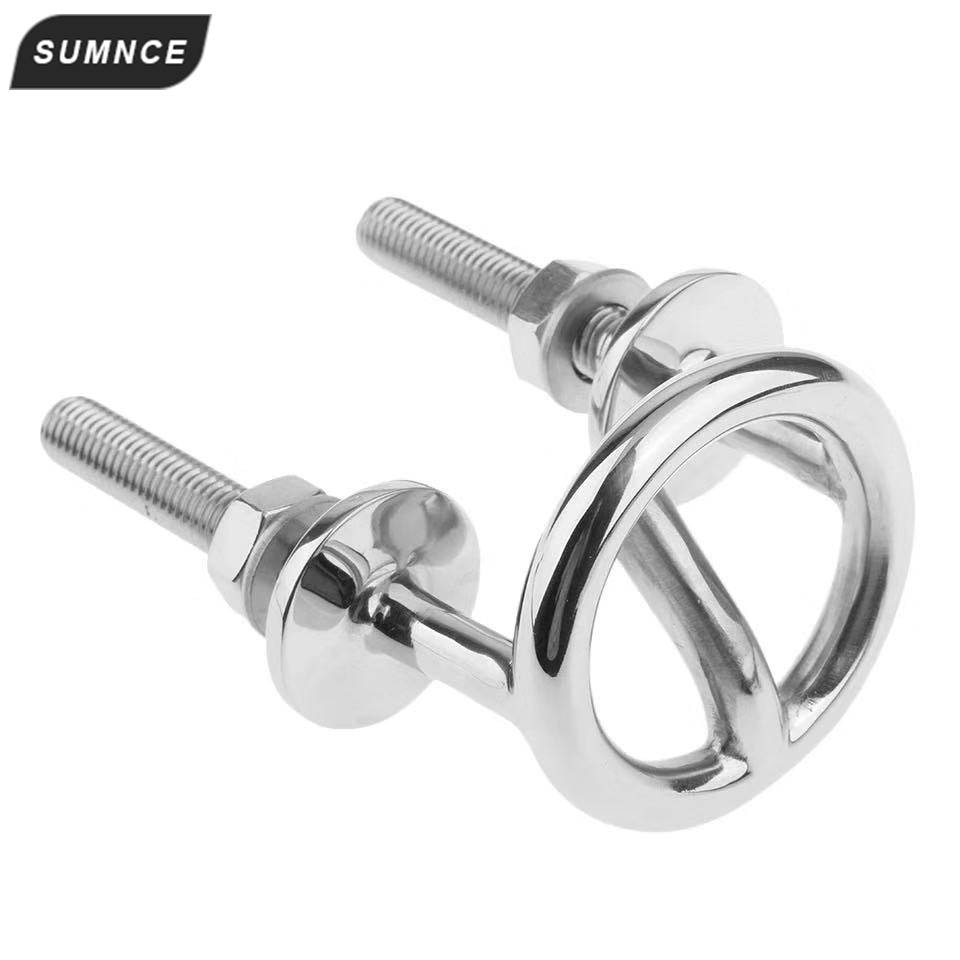 Boot Marine Spiegel Mount Water Ski Trekhaak 2-1/2 'Ring 316 Rvs
