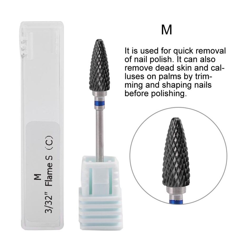 Fresadora para máquina de manicura, juego de brocas de uñas, cortadores de molino de cerámica, accesorios de uñas pedicura, herramientas para manicura, boquillas