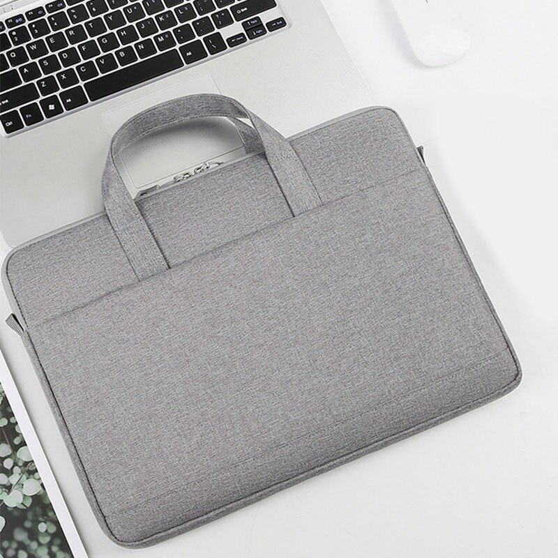 Laptop Bag 13 14 15 inch Sleeve Waterproof Macbook Case Notebook Cover Carrying Case For Macbook Solid Color Storage Bag