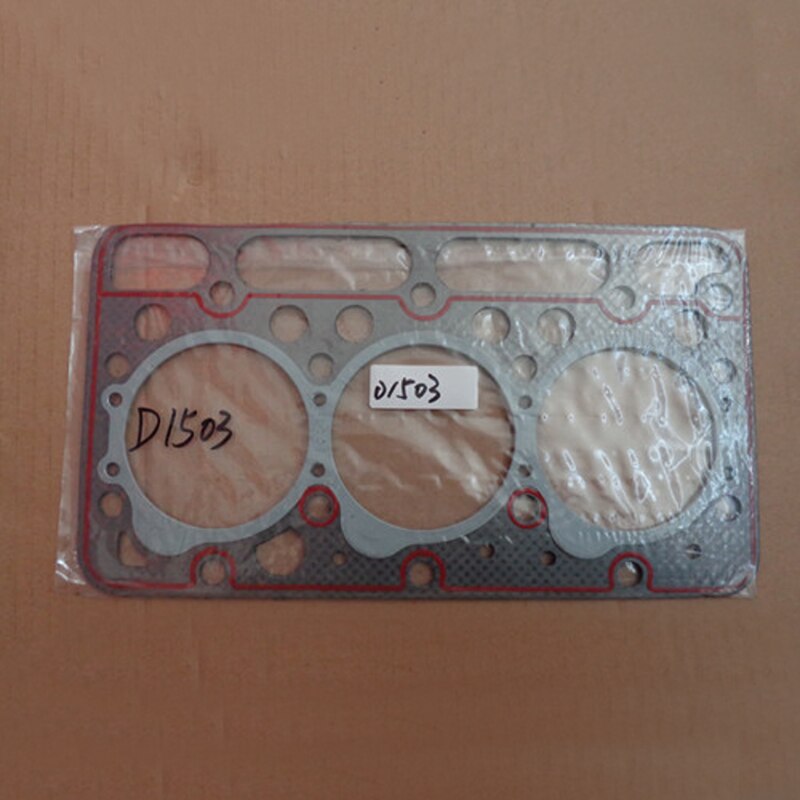 Cylinder Head Gasket 1G720-03310 For Kubota D1462 D1503 D1703 4D83 KX91-3 U35 R420 L2900 L3000 Excavator