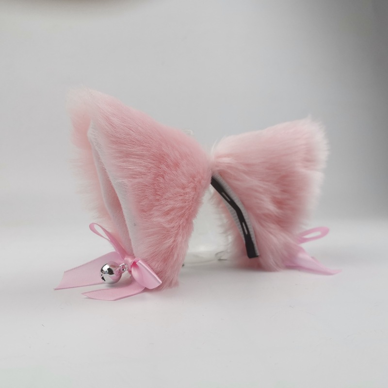 Decoración de orejas de gato para casco de motocicleta, pegatinas de felpa bonitas, casco de Motocross, cara completa, decoración de casco todoterreno, estilo de Cosplay