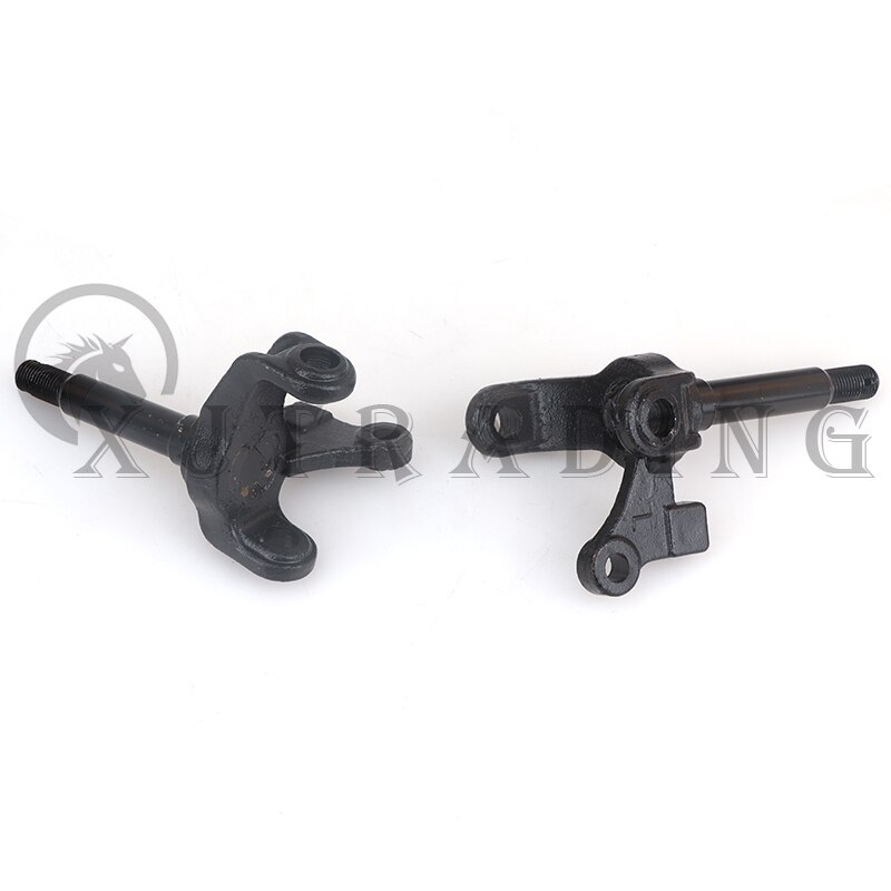 1 Paar 17Mm Steering Strut Knuckle Spindel Fit Voor Drum Brake Hub Van Atv 110cc 125cc 200cc 150cc Gaan kart Buggy Utv Fietsonderdelen