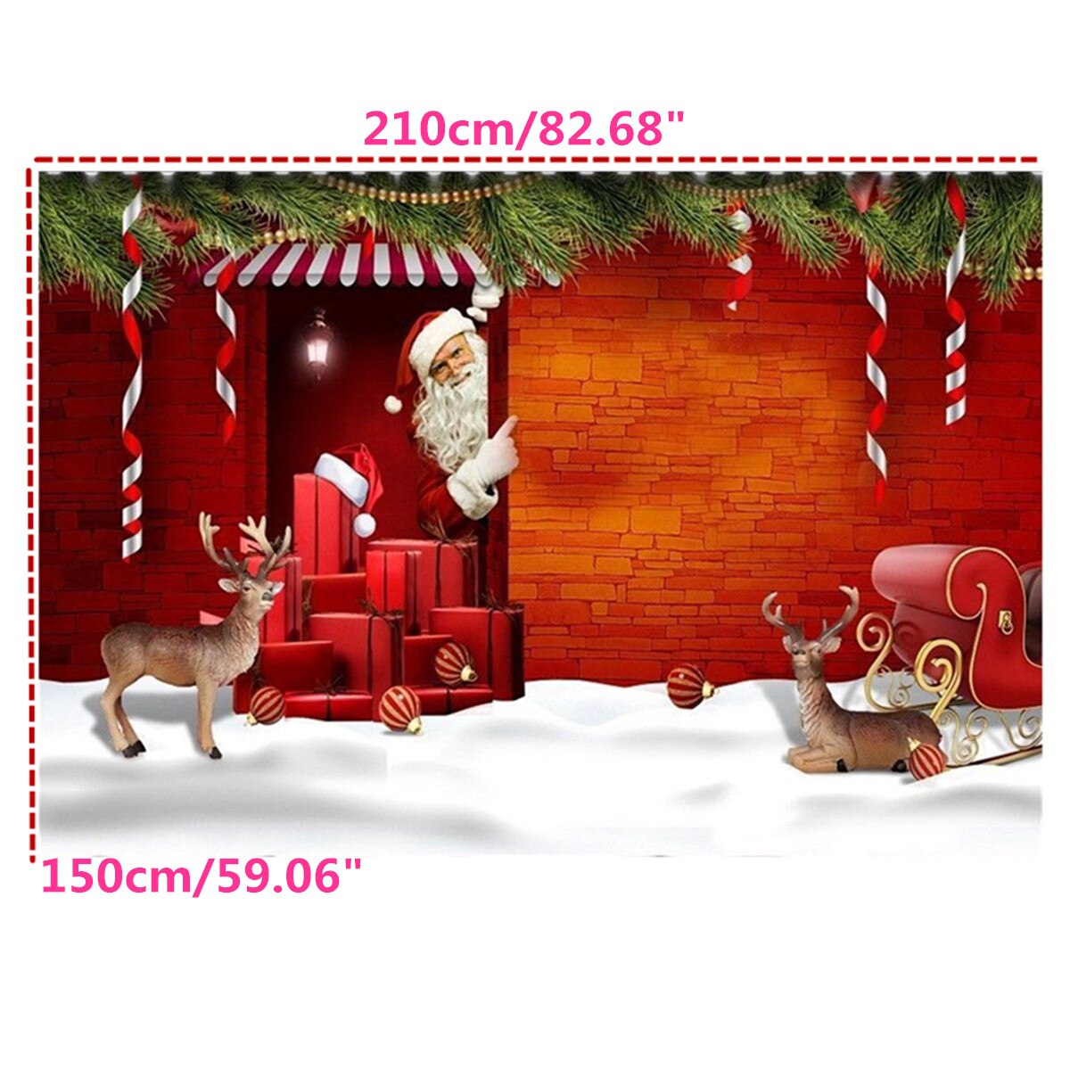 Weihnachts-Gedenkmünze – Santa Claus Mit Hirsch – Souvenir-Medaille 40 Mm – Sammlerstück – Neujahrsgeschenk Weihnachts-Gedenkmünze – Santa Claus Mit Hirsch – Souvenir-Medaille 40 Mm – Sammlerstück – Neujahrsgeschenk