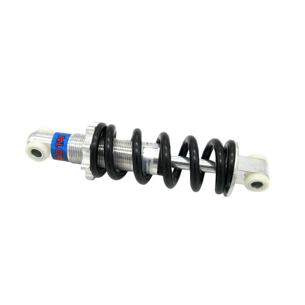 6.7 tommer 170mm bageste støddæmpere affjedring til atv quad buggy 4 hjulet mini cykel, sort
