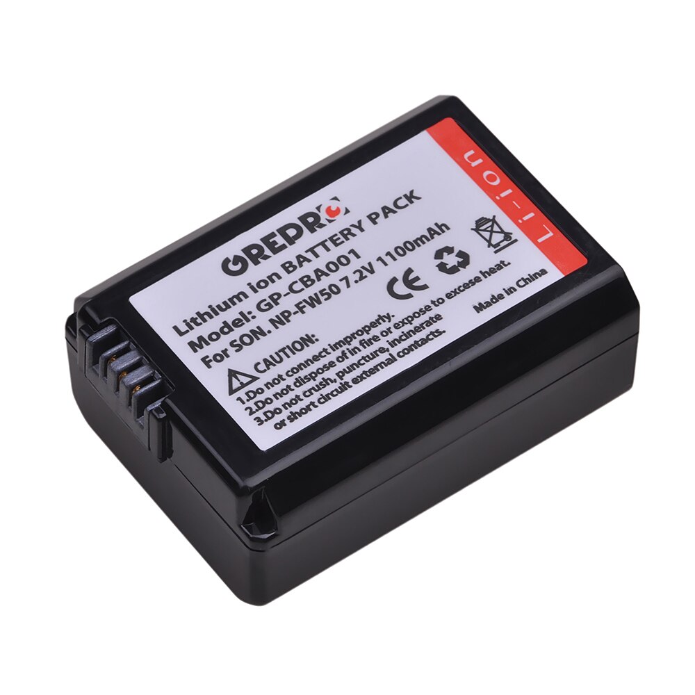 3 pièces NP-FW50 NP FW50 batterie + LED double chargeur avec port type-c pour Sony Alpha a6500 a6300 a6000 a7 7R a7R a7R II a7II NEX-3
