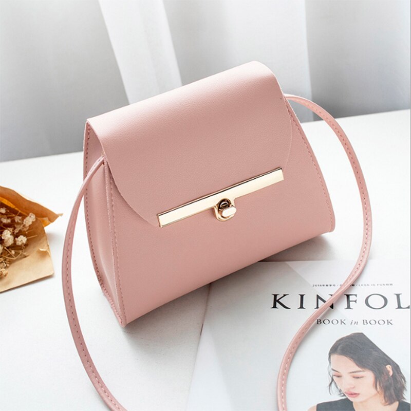 Usoul Dames Kleine Crossbody Schoudertas Rood Pu Lederen Tassen Voor Vrouwen Beknopte Effen Flap Casual Bolsa Feminina