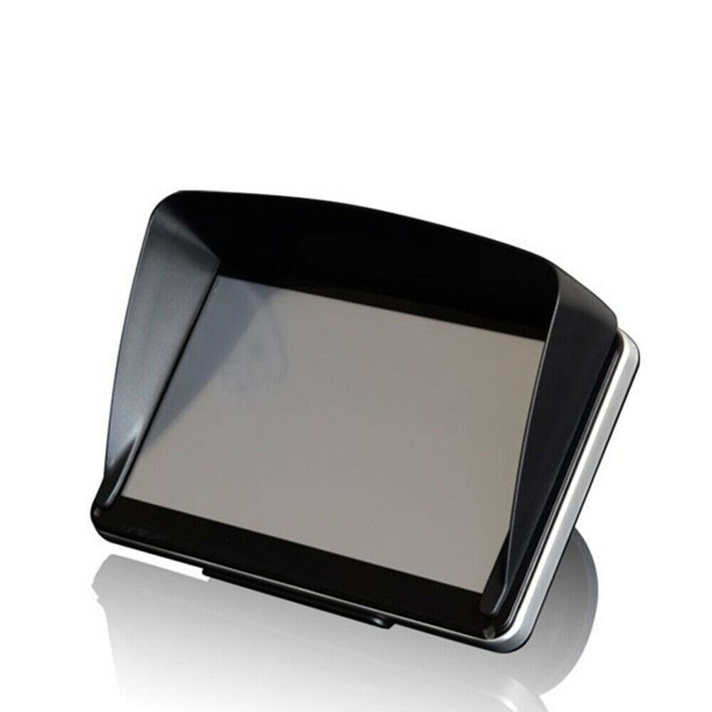 1Pc Black 7 "Zonnescherm Zonnescherm Visor Anti Glare Voor Auto Gps Navigator Accessoires