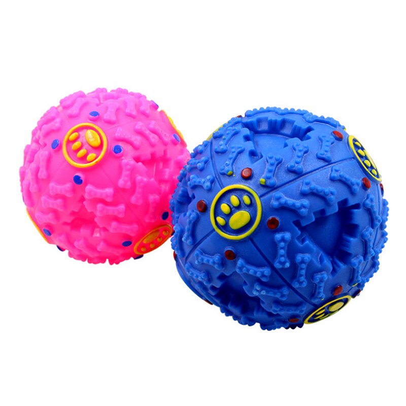 Color snack ball pet toy dog grinding teeth rubber nibbling toy dog toy