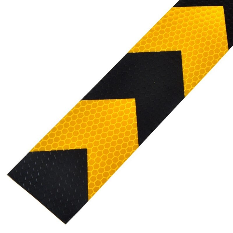 5 cm * 3 m Auto Reflecterende Tape Decoratie Stickers Auto Waarschuwing Veiligheid Reflectie Tape Film Auto Reflector Sticker op auto Styling: 2