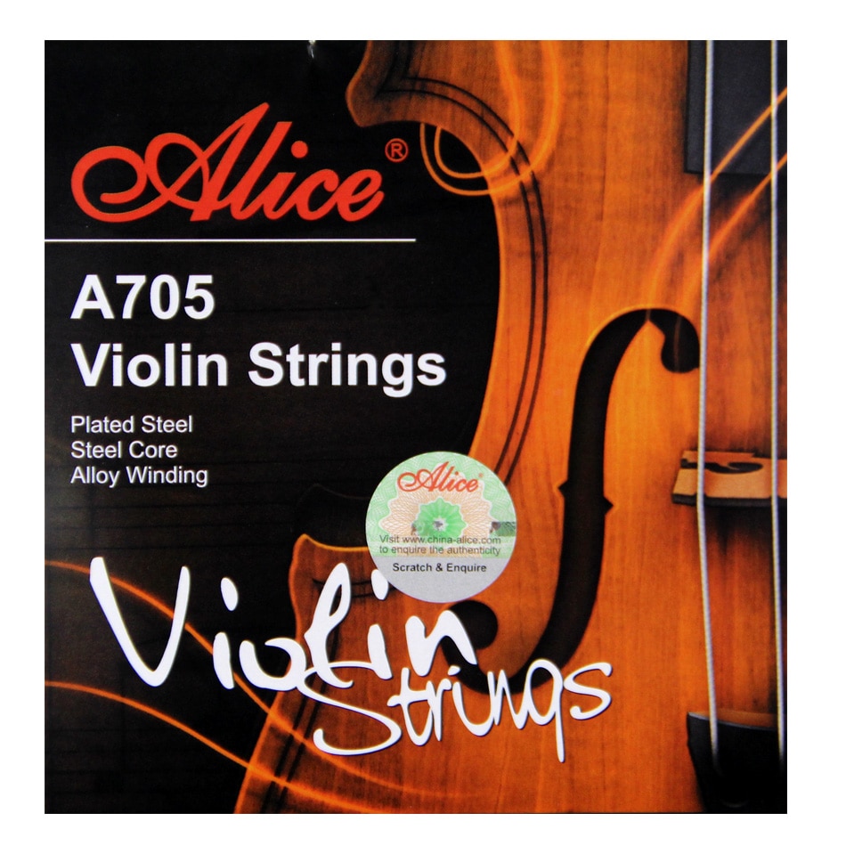 Alice Vioolsnaren A705 Premium Vioolsnaren 4 Strings Viool Accessoires