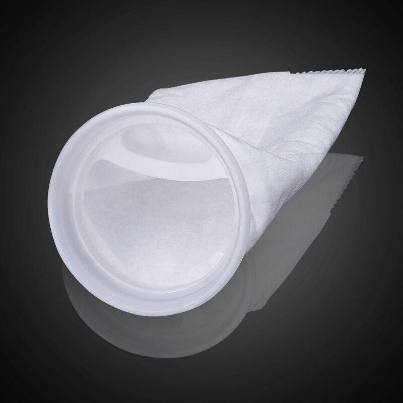 100/150/200 Micron Filter Sock 105X230mm Fish Aquarium Marine Sump Felt Pre Filter Sock Bag High Density Of Interspace