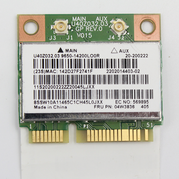 Nuovo laptop originale per Lenovo THINKPAD X140E WIFI Wireless Card 04W3836