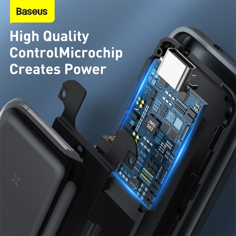 Baseus M2 SSD Case NVME SSD Enclosure SATA To USB Type C 3.1 SSD Disk Case 10Gbps M.2 NGFF SATA M/B Key External Hard Drive Box