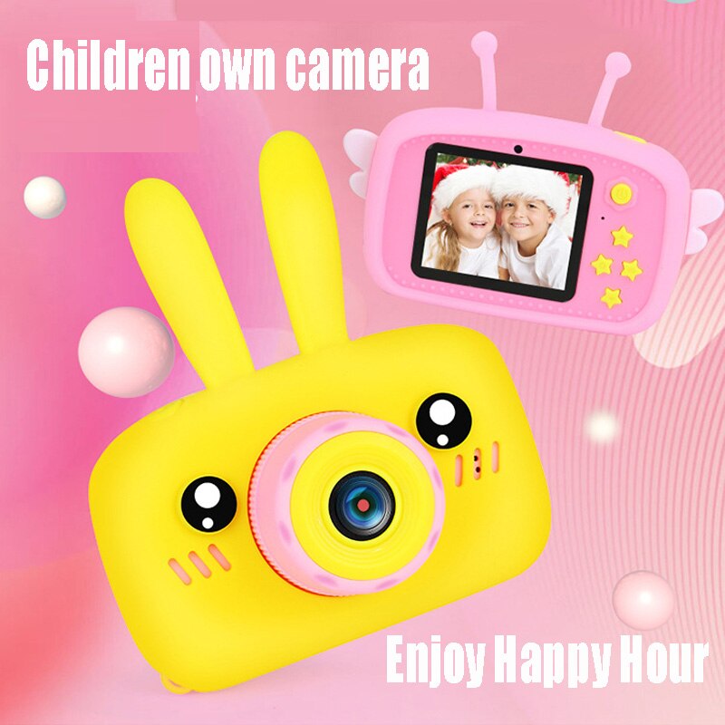 Kinderen Mini Camera Full Hd 1080P Draagbare Digitale Video Foto Camera 2 Inch Scherm Kinderen Forkid Spel Studie camera