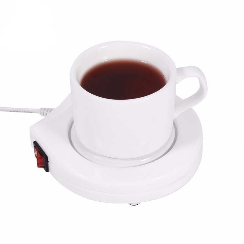 Minidrevet varmeapparat elektrisk drikkekopp varmepute kaffe te melk drikke krus varmebrett for kontorhus bruk varm vinter 220v