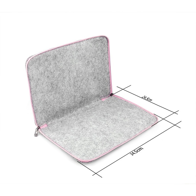 Wool Felt Laptop Bag For Mac 11 13 15 17 Mouse Bags Briefcase for Macbook Air Pro Retina For Lenovo Notebook Sleeve Case