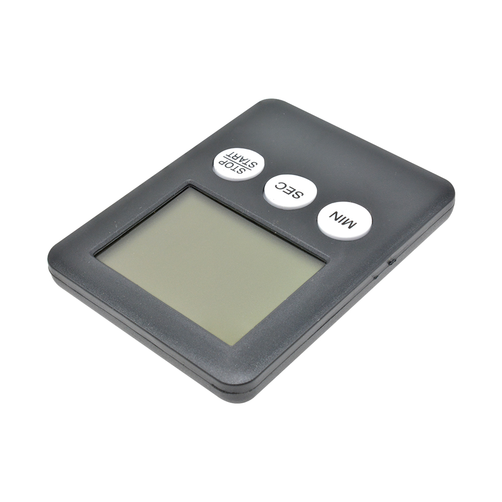 Magnetisk køkkenur digital madlavning bagning lcd nedtælling op høj alarm nedtælling vækkeur magnetur søvnur køkken sup