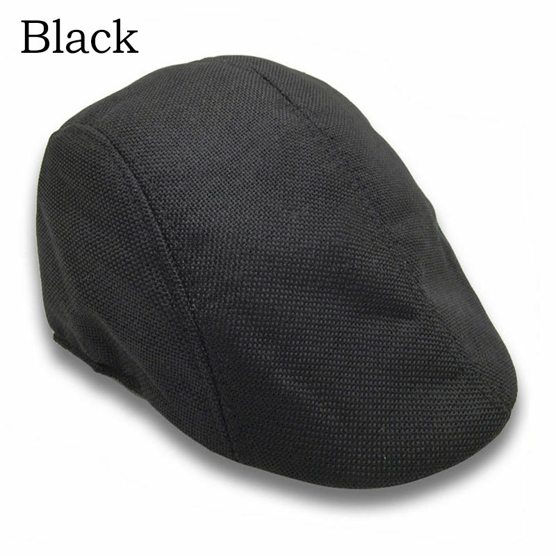 Autumn Beret Caps Men Women Vintage News Boy Cap Cabbie Linen Outdoor Hats Berets Brand Sun Hat Unisex Duckbill Caps Casquette: 07