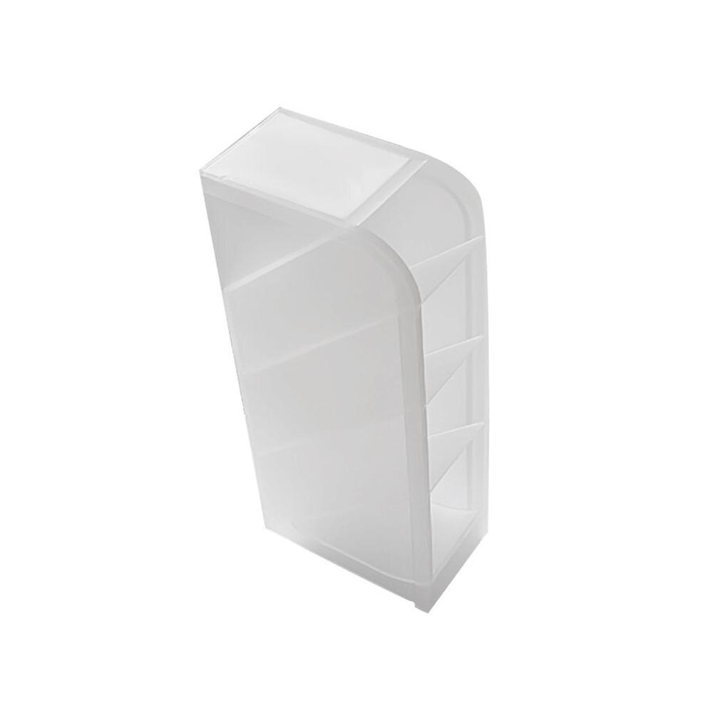 Home office Storage Multifunction Desktop Debris Storage Organizer desk organiser Box For Pen, Makeup Brush organizery TDH: Ivory