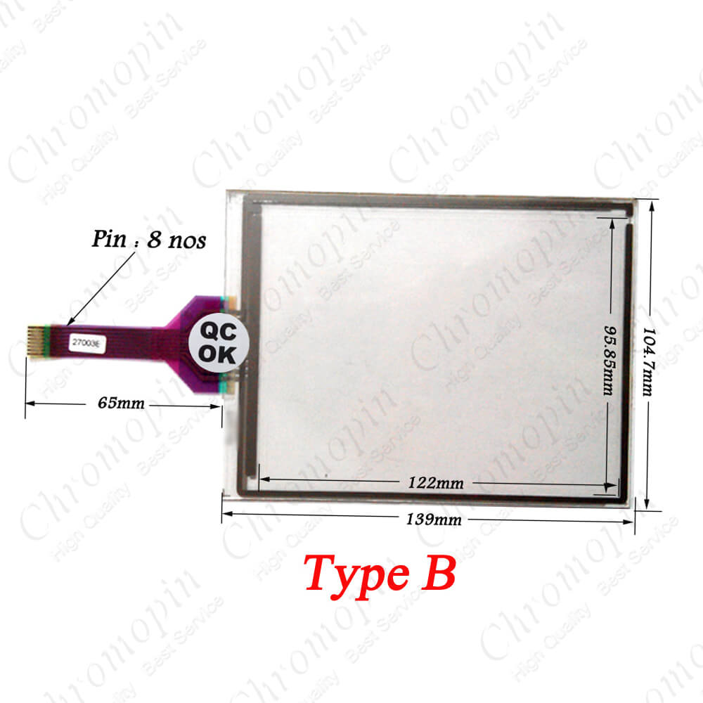 Panel de pantalla táctil para B & R, Panel de alimentación PP45, 4PP045.0571-062, 4PP045.0571.062, 4PP045-0571-062, cristal de pantalla táctil