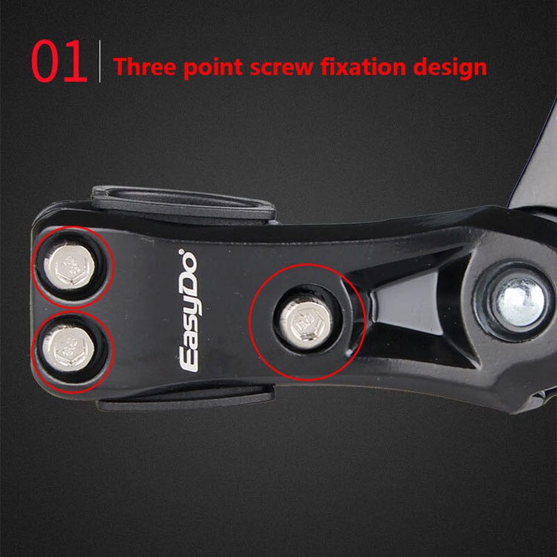 24"-28" Bicycle Footrest Adjustable Bike Parking Rack Cycling Side Foot Stand Support Mountain Bike Holder Kickstand Brace Tools