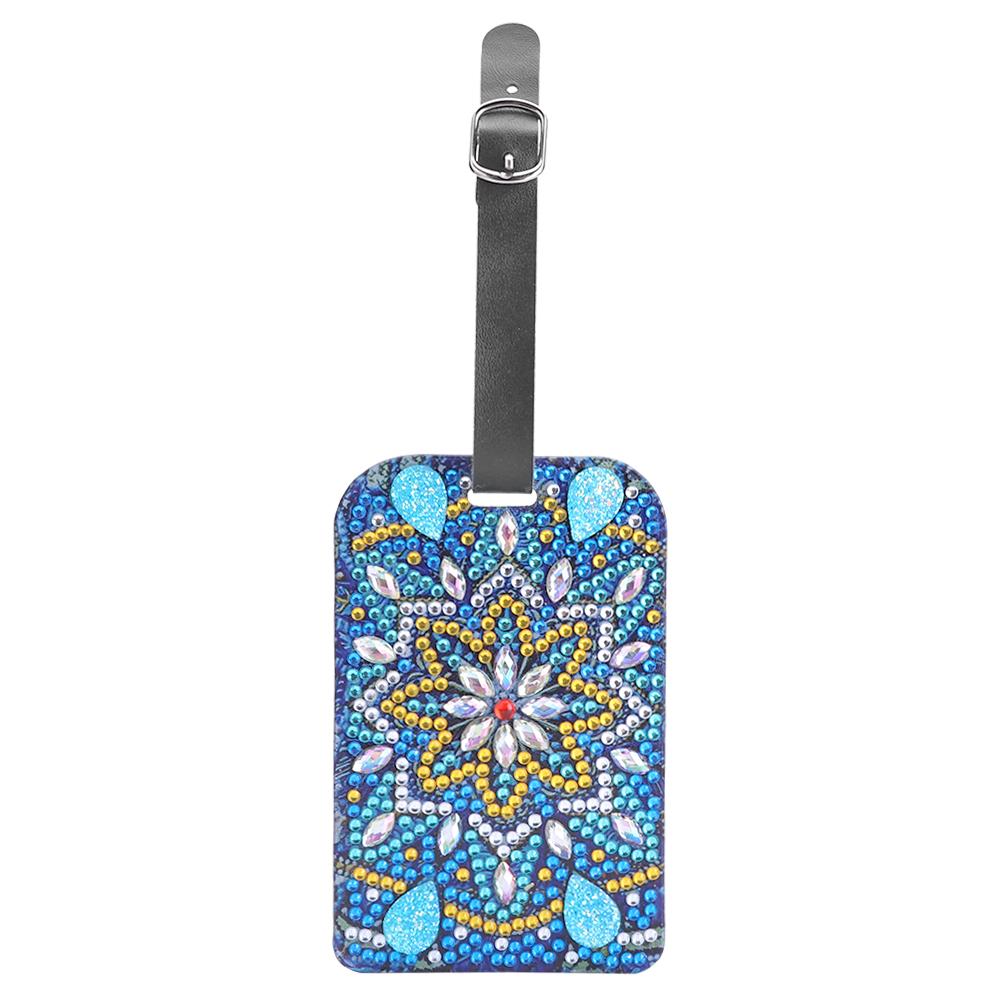 Diamond Painting Luggage Boarding Pass Suitcase Label Butterfly Mandala DIY Special Shape Diamond Embroidery Needlework Craft: 19