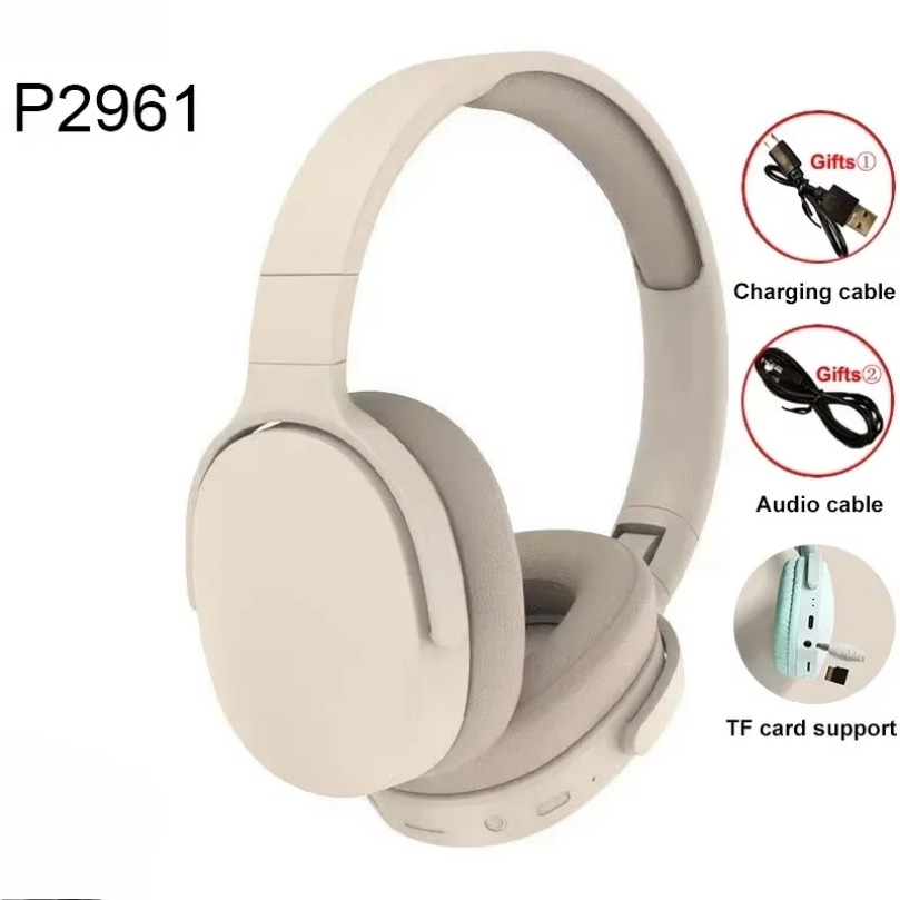 Bluetooth 5.0 Hifi Bass Draadloze hoofdtelefoon Oortelefoon Opvouwbare headset Sporthoofdtelefoon Game Fone Bluetooth-oordopjes Ruisonderdrukking