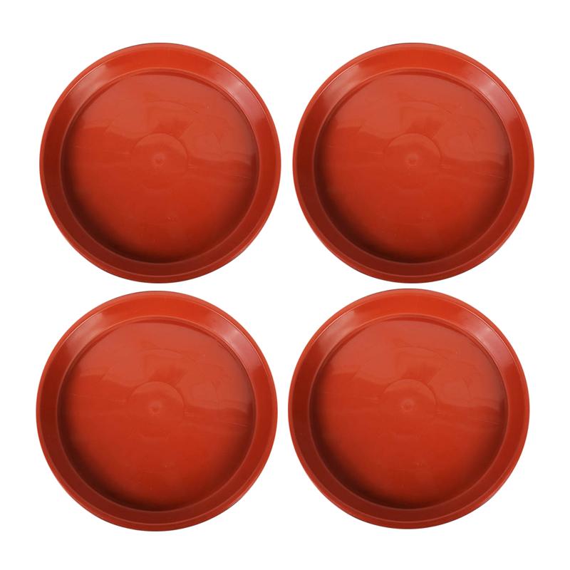 Plastic bloempot lekbak plantenbak schotel voor plantenbak tuin balkon: 4 stuks 190mm