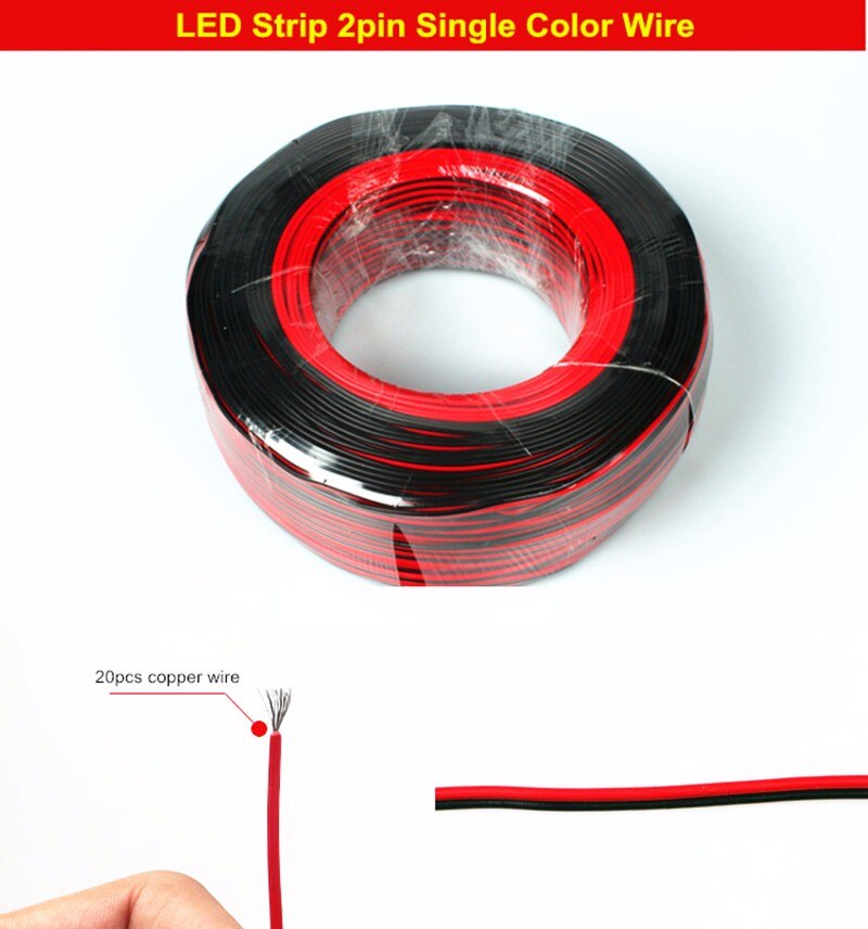 1m-100m RGB LED Stecker 2Stift 3Stift 4Stift 5Stift LED Kabel Verlängerung Verlängern kabel Stecker Draht Für RGB rgbw einfarbige LED Streifen