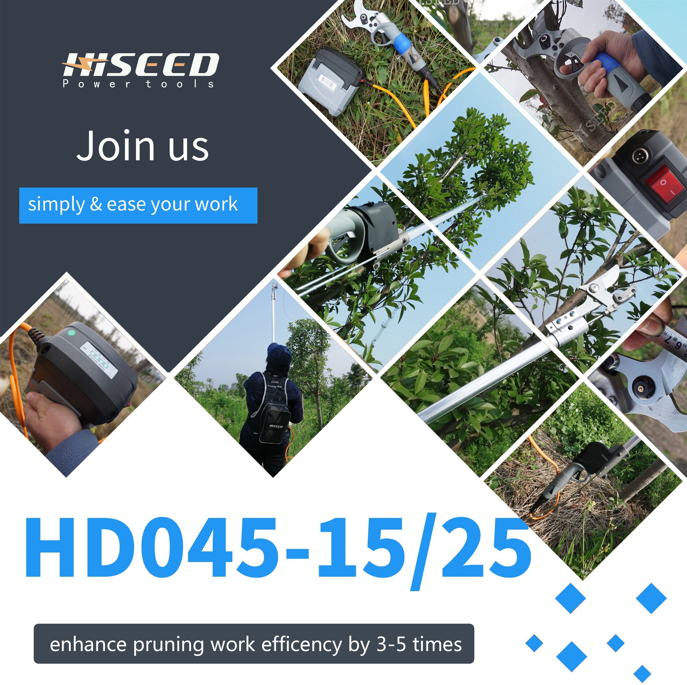 Extentool extension pruning shears with long handle telescopic garden tools