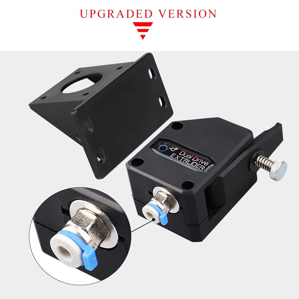 Bowden Extruder BMG extruder Cloned Btech Dual Drive Extruder for 3d printer High performance for 3D printer MK8