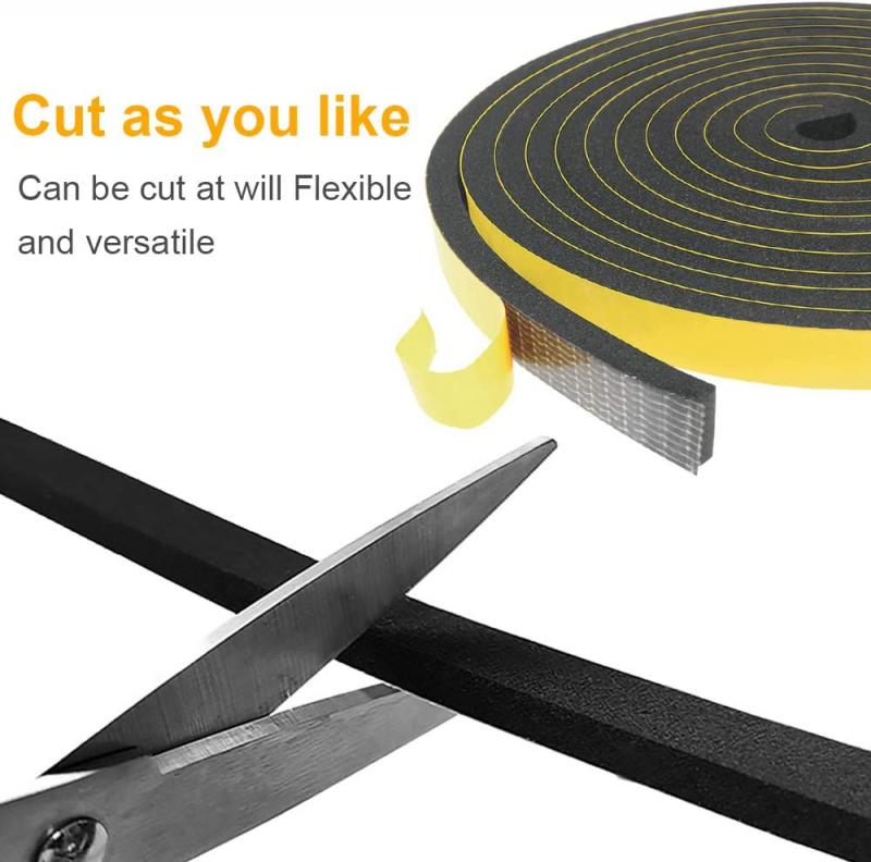 1-10MM foam sealant strip EVA foam single-sided tape shockproof foam sealant strip buffer anti-collision foam tape