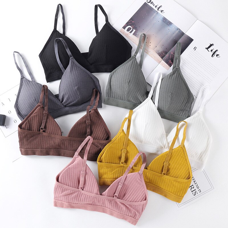 Vrouwen Sexy Gewatteerde Lingerie Tube Tops Diepe V Bralette Ondergoed Comfort Verpakt Borst