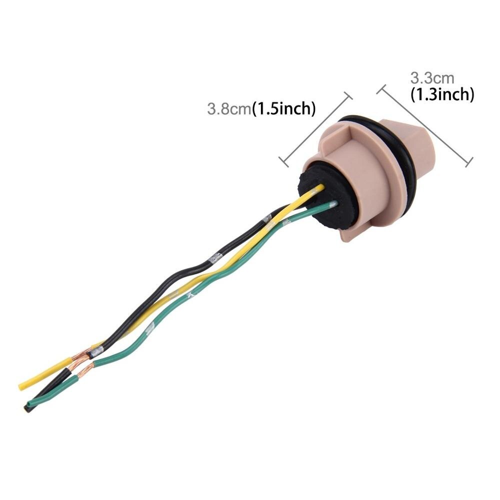 Douille de support pour ampoule LED, 2 pièces, T10/H8/H11/H7 /H4 /H1/H3/9006 /9005 / 7443 /7440 /1157 /1156/voiture